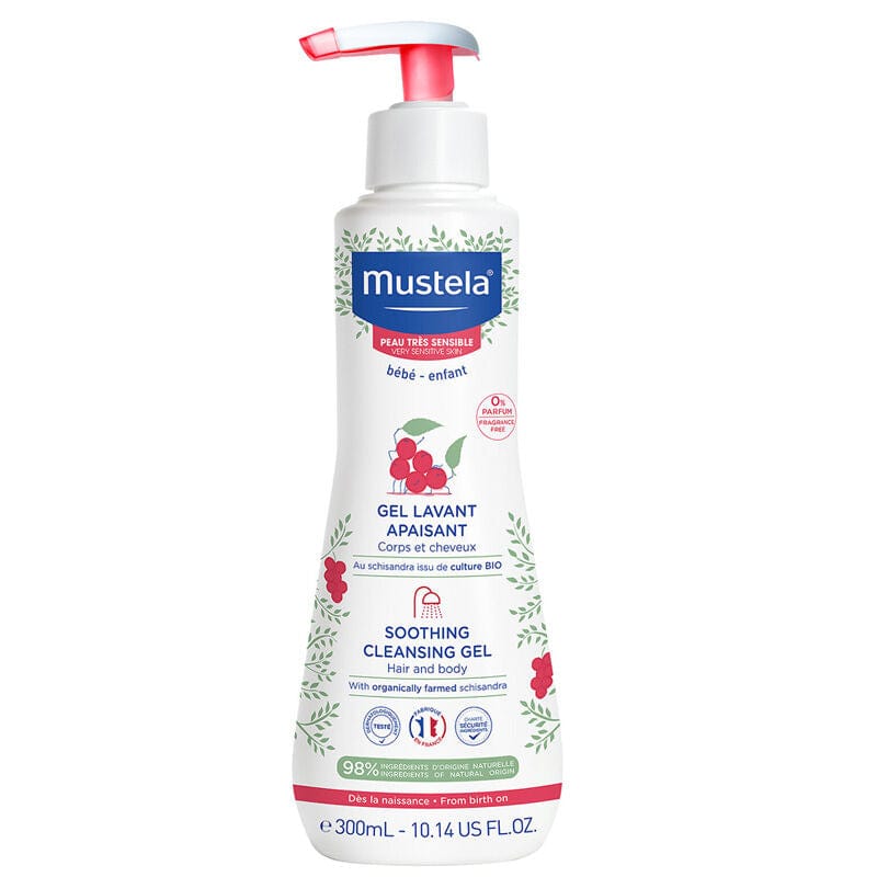 Mustela Soothing Çok Hassas Ciltler için Bebek Şampuanı 300ml - Melori