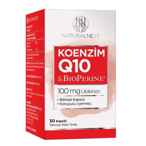 Naturalnest Koenzim Q10 30 Hard Kapsül - Melori