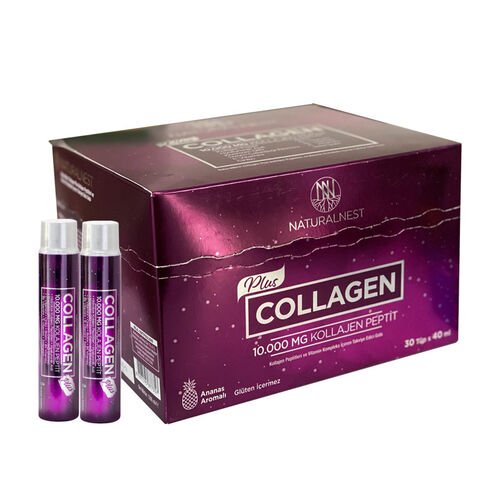 Naturalnest Plus Collagen 10.000 mg Takviye Edici Gıda 30 x 40 ml - Melori