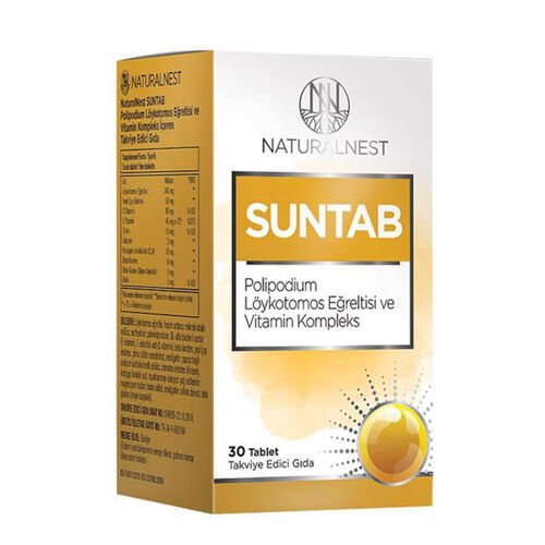 Naturalnest Suntab Takviye Edici Gıda 30 Tablet - Melori