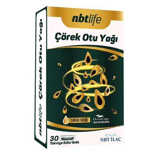 Nbt Life Çörek Otu Yağı Takviye Edici Gıda 30 Kapsül - Melori