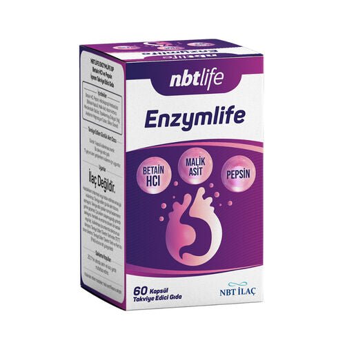 Nbt Life Enzymlife Takviye Edici Gıda 60 Kapsül - Melori