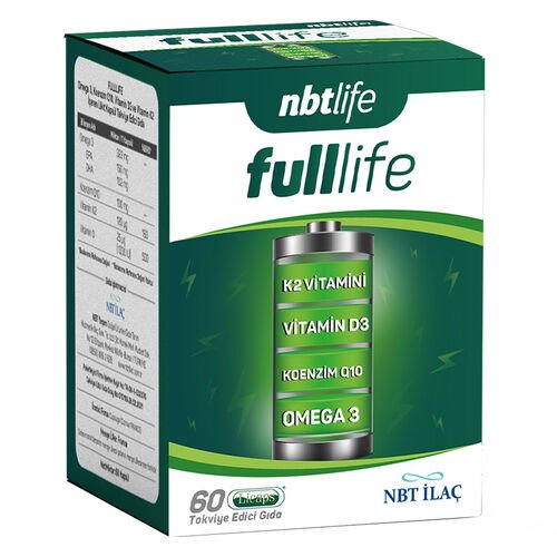 Nbt Life Fulllife Takviye Edici Gıda 60 Kapsül - Melori