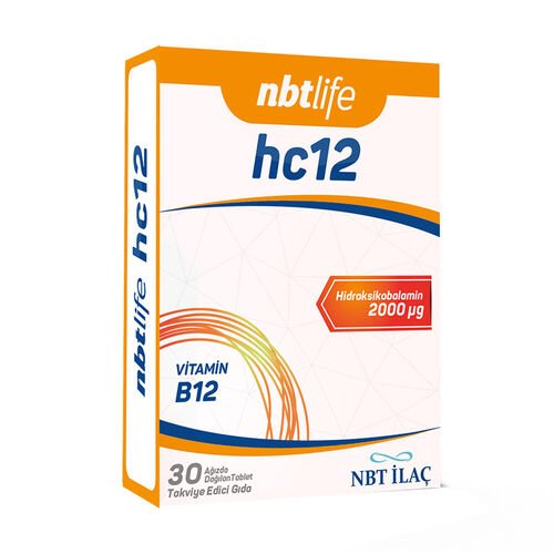 Nbt Life HC 12 Takviye Edici Gıda 30 Kapsül - Melori