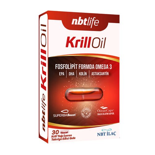 Nbt Life Krill Oil Takviye Edici Gıda 30 Kapsül - Melori