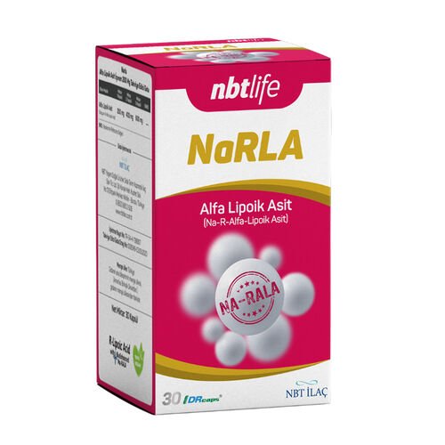 Nbt Life Narla Alfa Lipoik Asit Takviye Edici Gıda 30 Kapsül - Melori
