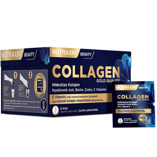 Nutraxin Collagen Gold Quauty Takviye Edici Gıda 30 Saşe - Melori