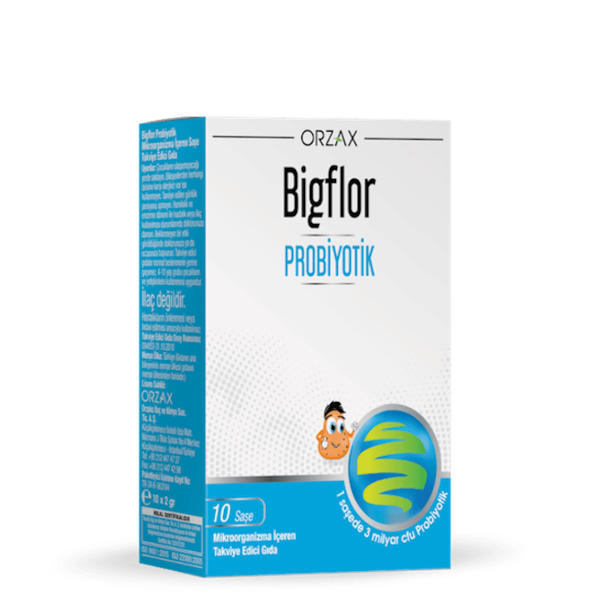 Orzax Bigflor Probiyotik Takviye Edici Gıda 10 Kapsül - Melori