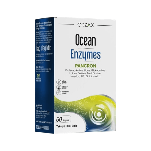 Orzax Ocean Enzymes Pacron 60 Kapsül - Melori