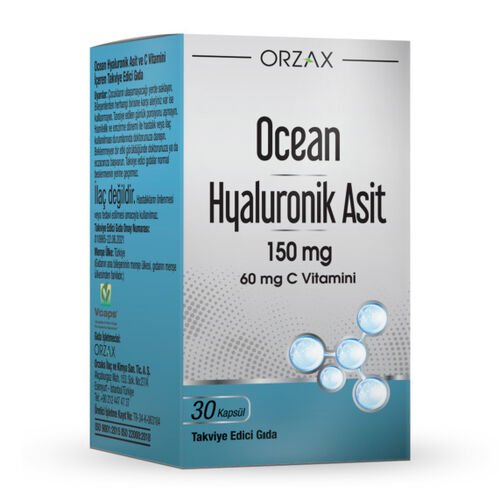 Orzax Ocean Hyaluronik Asit 150 mg 30 Kapsül - Melori