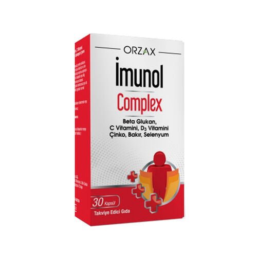 Orzax Ocean İmunol Complex Takviye Edici Gıda 30 Kapsül - Melori