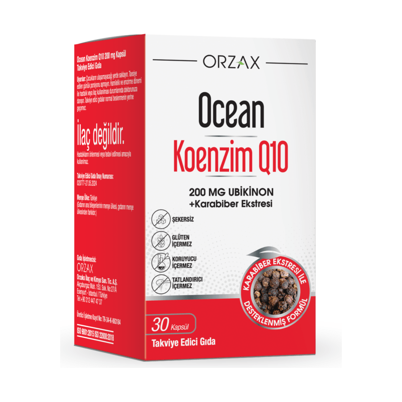 Orzax Ocean Koenzim Q10 30 Kapsül - Melori