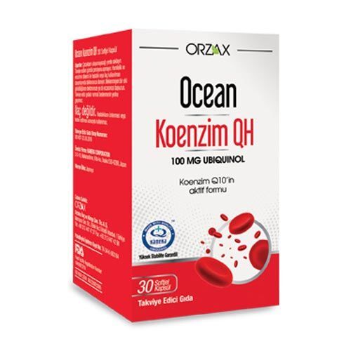 Orzax Ocean Koenzim QH 30 Kapsül - Melori