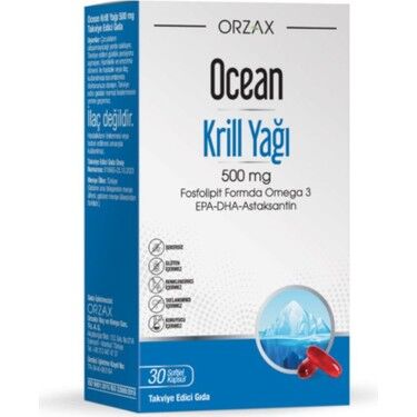 Orzax Ocean Krill Oil 30 Kapsül - Melori