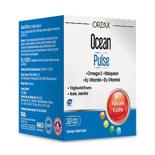 Orzax Ocean Pulse 30 Kapsül - Melori