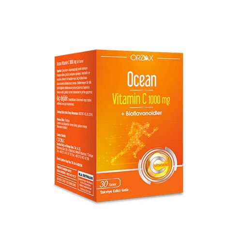 Orzax Ocean Vitamin C 30 Tablet - Melori