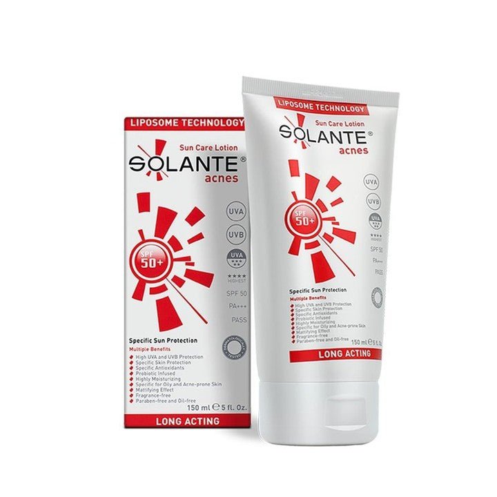 Solante Acnes SPF 50+ Güneş Koruyucu Losyon 150 ml - Melori