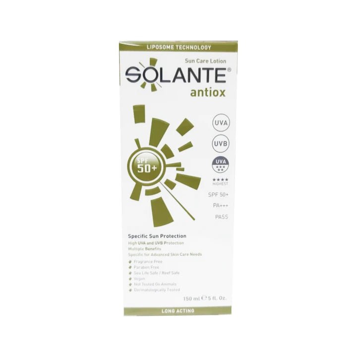 Solante Antiox SPF 50+ Güneş Koruyucu Losyon 150 ml - Melori