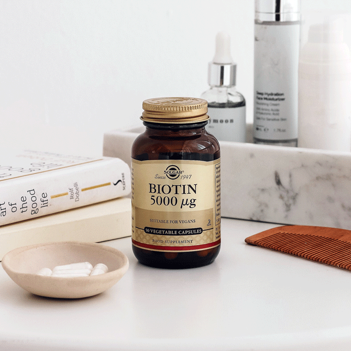 Solgar Biotin 5000 mcg 50 Kapsül - Melori
