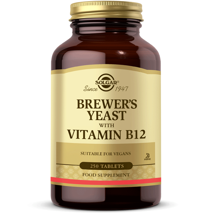Solgar Brewers Yeast with Vitamin B 12 250 Tablet - Melori