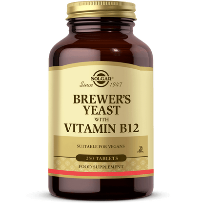 Solgar Brewers Yeast with Vitamin B 12 250 Tablet - Melori