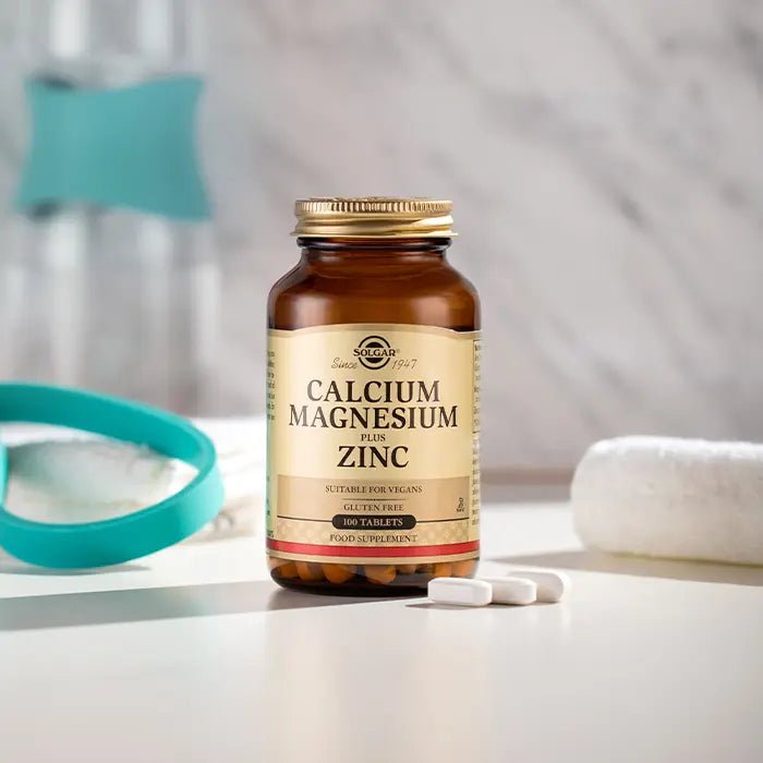 Solgar Calcium Magnesium Plus Zinc 100 Tablet - Melori