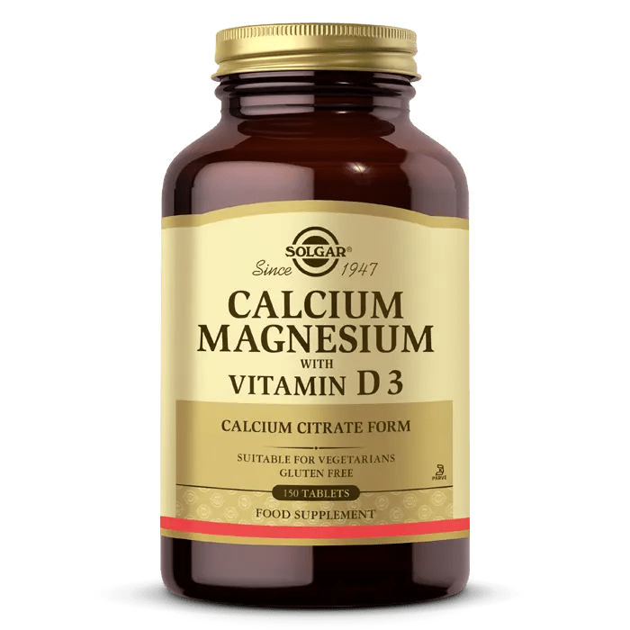 Solgar Calcium Magnesium with Vitamin D3 150 Tablet - Melori