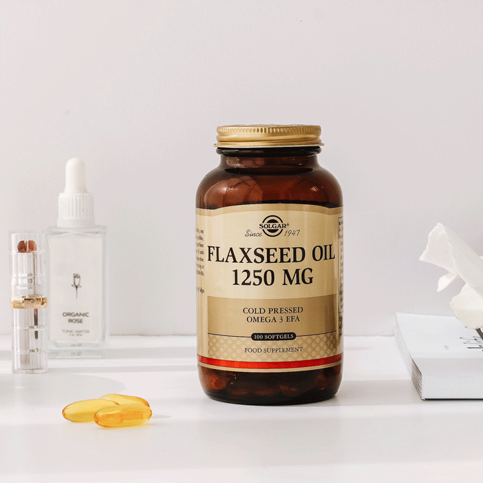 Solgar Flaxseed Oil 1250 mg 100 Kapsül - Melori