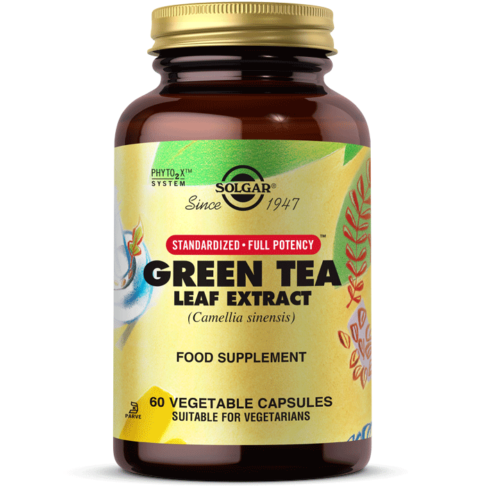 Solgar Green Tea Leaf Extract 60 Kapsül - Melori
