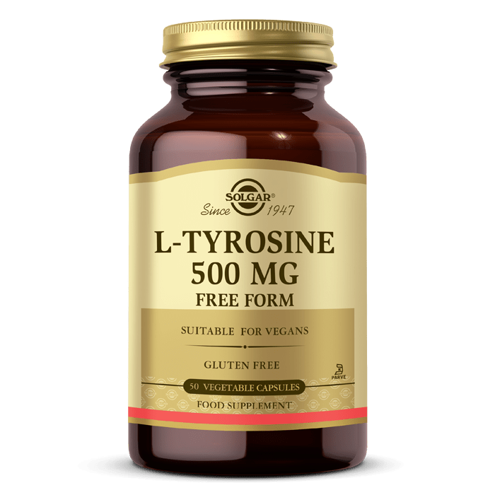 Solgar L - Tyrosine 500 mg 50 Kapsül - Melori