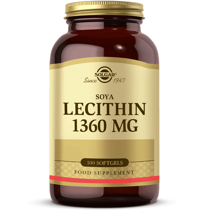 Solgar Lecithin 1360 mg 100 Yumuşak Jelatin Kapsül - Melori