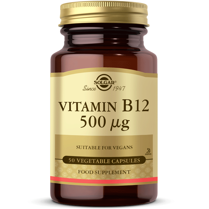 Solgar Vitamin B12 500 mcg 50 Kapsül - Melori
