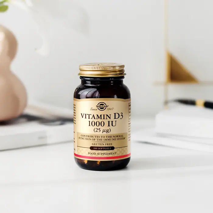 Solgar Vitamin D3 1000 IU (25 µg) 100 Yumuşak Jelatin Kapsül - Melori