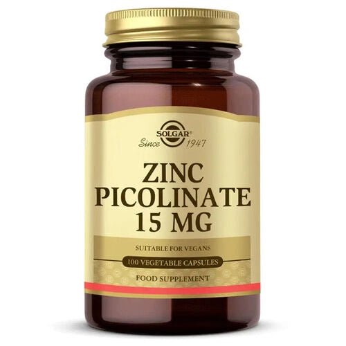 Solgar Zinc Picolinate 15 mg 100 Bitkisel Kapsül - Melori