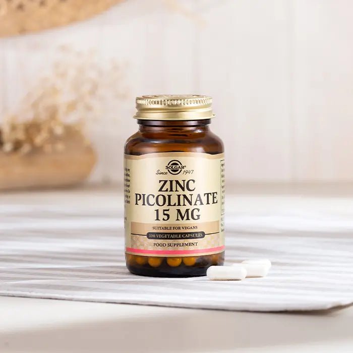 Solgar Zinc Picolinate 15 mg 100 Bitkisel Kapsül - Melori