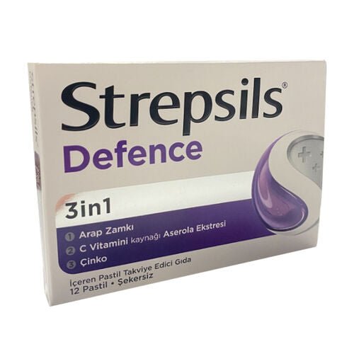 Strepsils Defence Takviye Edici Gıda 12 Pastil - Melori