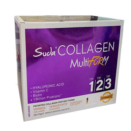 Suda Collagen MultiForm Aromasız 30 x 10 gr - Melori