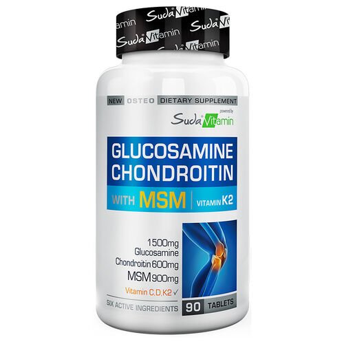 Suda Vitamin Glucosamine Chondroitin MSM 90 Tablet - Melori