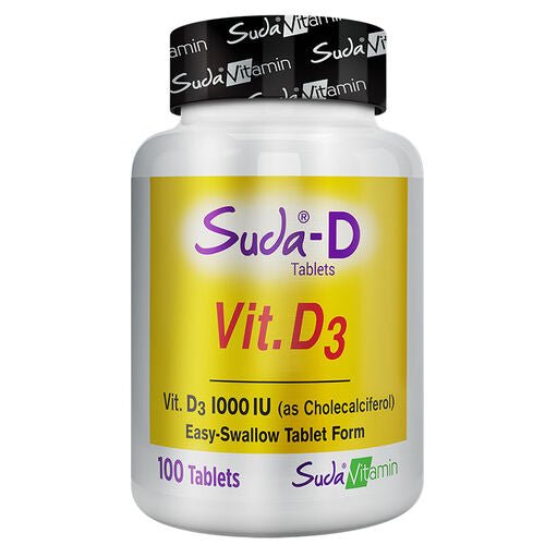 Suda Vitamin Vitamin D3 İçeren Takviye Edici Gıda 100 Tablet - Melori