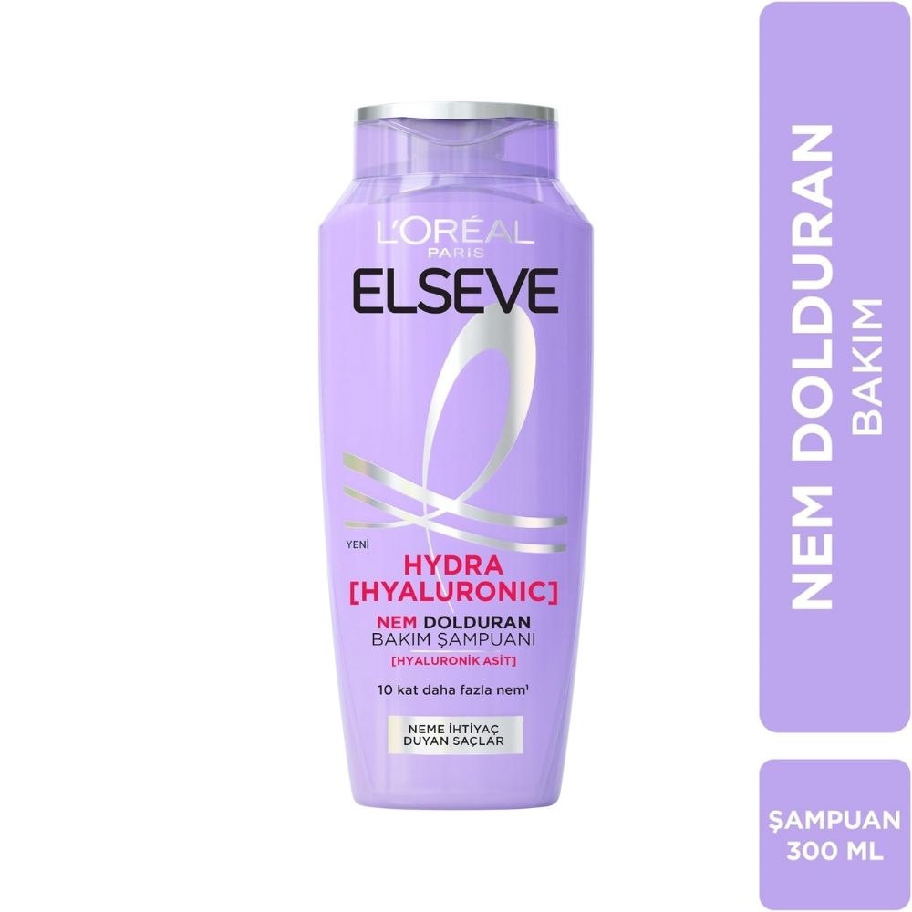 Loreal Paris Elseve Hydra [Hyaluronic] Moisture Replenishing Shampoo 300 ml