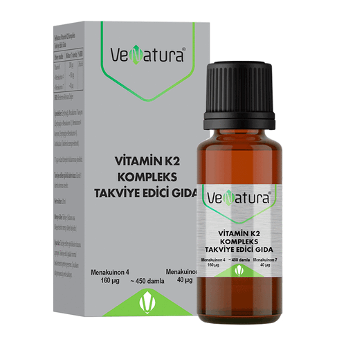 Venatura K2 Kompleks Takviye Edici Gıda 20 ml - Melori