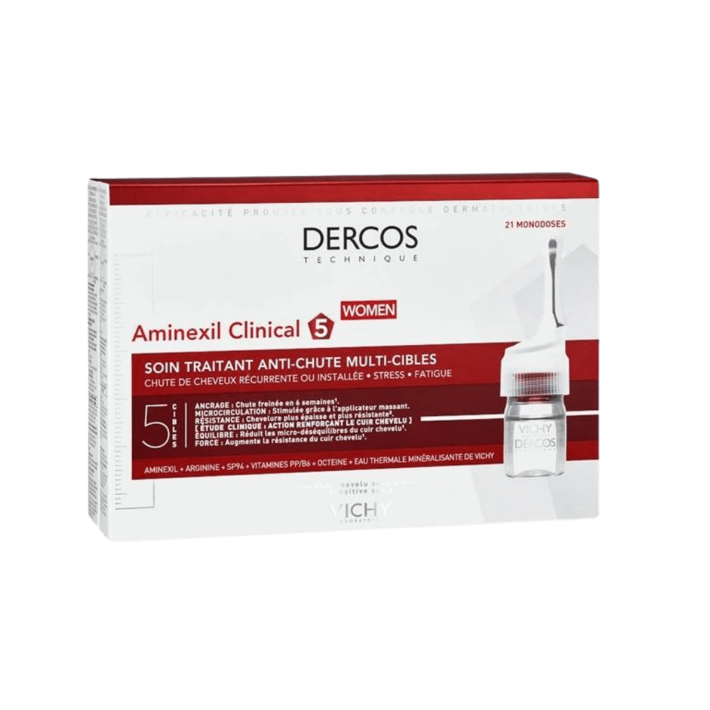 Vichy Dercos Aminexil Clinical 5 Kadın Dökülme Karşıtı Serum 21 x 6 ml - Melori