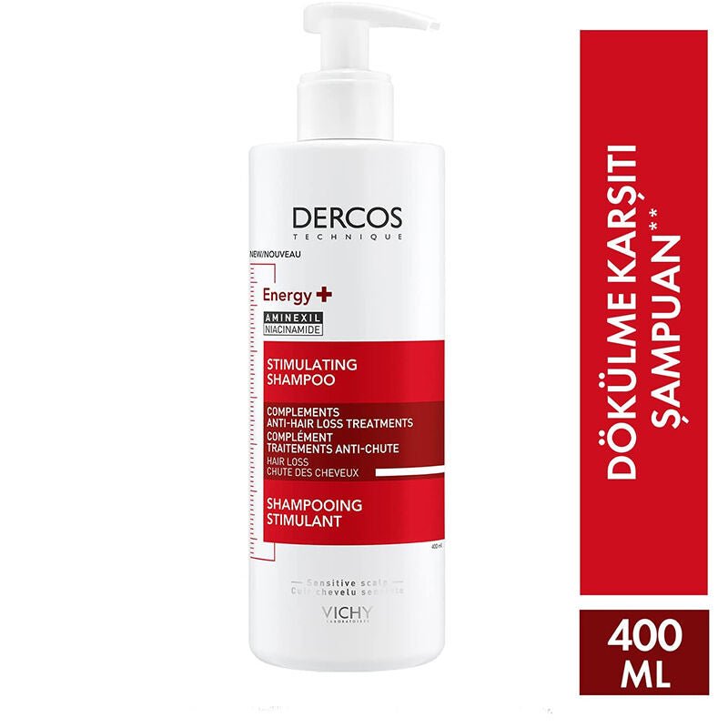 Vichy Dercos Energising Saç Dökülmesine Karşı Şampuan 400 ml - Melori